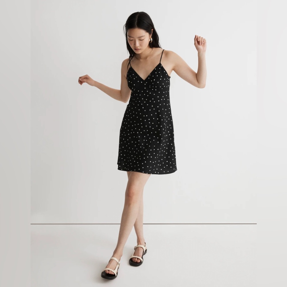 NWT Madewell Layton Mini Slip Dress